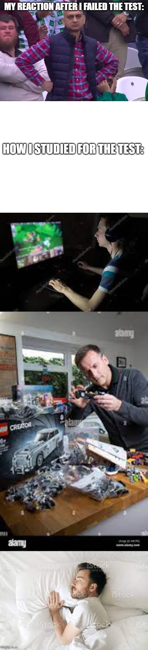 relatable | MY REACTION AFTER I FAILED THE TEST: | image tagged in relatable memes,i want to have gay sex with iceu | made w/ Imgflip meme maker