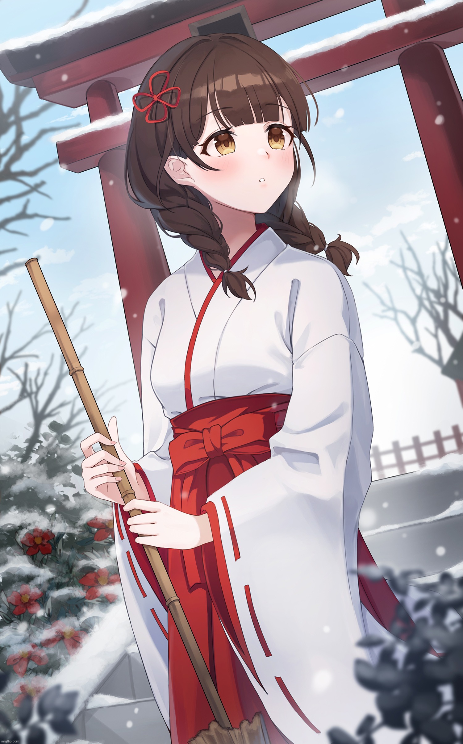 Shrine Maiden | made w/ Imgflip meme maker