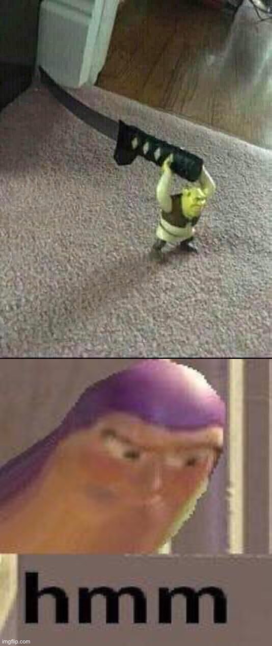 image tagged in buzz lightyear hmm,memes,funny,cursed image | made w/ Imgflip meme maker