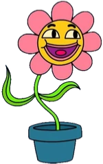Flower from Gumball Meme Template