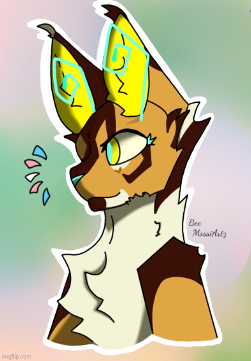 New oc! Bee- he is tranz and is dating Toxin :) | image tagged in oc- bee,time taken- 3h 20m | made w/ Imgflip meme maker