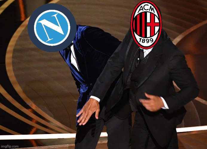 Napoli-Milan 0-4 before the UCL clash in Milano | image tagged in napoli,ac milan,serie a,calcio,memes,sports | made w/ Imgflip meme maker