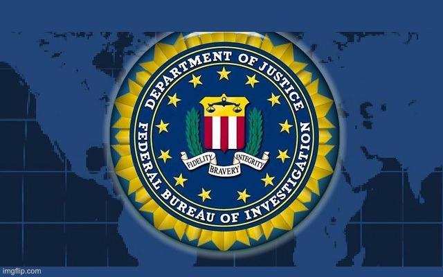 FBI logo | image tagged in fbi logo | made w/ Imgflip meme maker