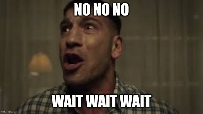 No no no wait wait wait | NO NO NO WAIT WAIT WAIT | image tagged in no no no wait wait wait | made w/ Imgflip meme maker