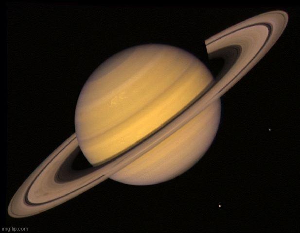Cool, a planet | image tagged in saturn | made w/ Imgflip meme maker