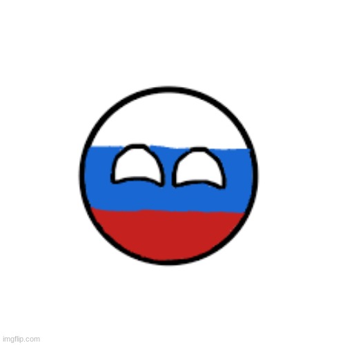 day 1 of making every europe country ass a countryball | image tagged in countryballs,russia,ukraine,why are you reading the tags | made w/ Imgflip meme maker