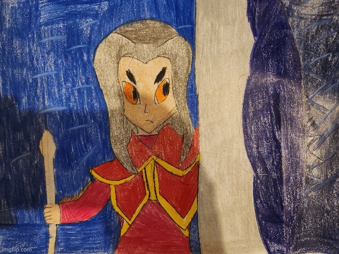 A drawing I made for a dnd campaign I'm playing. I call it 100 | made w/ Imgflip meme maker