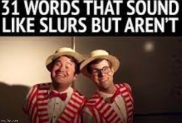 Why, you can mention chinks if they're in your armor · Speak if "spick" if you say, "and span" · Spook a crow if you're a farmer | made w/ Imgflip meme maker