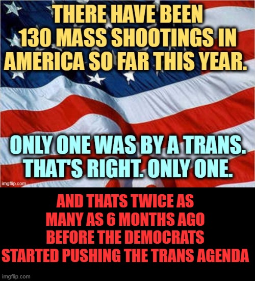 inspiration from Mr.Comments disabled. | AND THATS TWICE AS MANY AS 6 MONTHS AGO BEFORE THE DEMOCRATS STARTED PUSHING THE TRANS AGENDA | image tagged in transgender | made w/ Imgflip meme maker