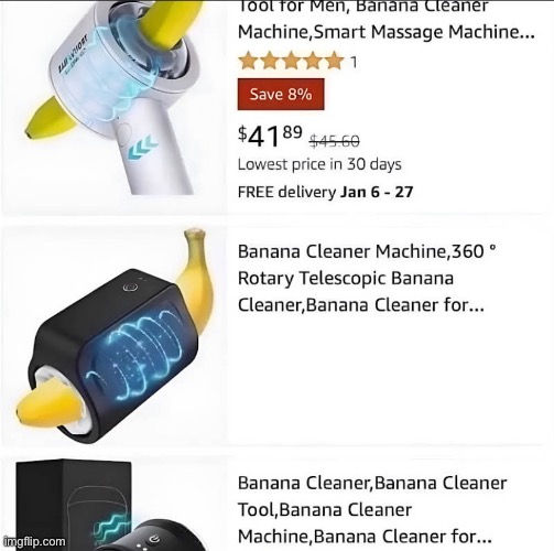 i need a banana cleaner- to clean the bananas i got from the store of course | made w/ Imgflip meme maker