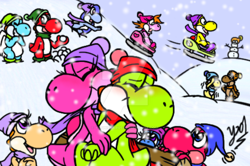 A Very Yoshi Christmas~ [2016] Blank Meme Template