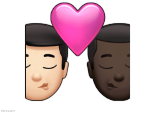 gay ? | 👨🏻‍❤️‍💋‍👨🏿 | made w/ Imgflip meme maker