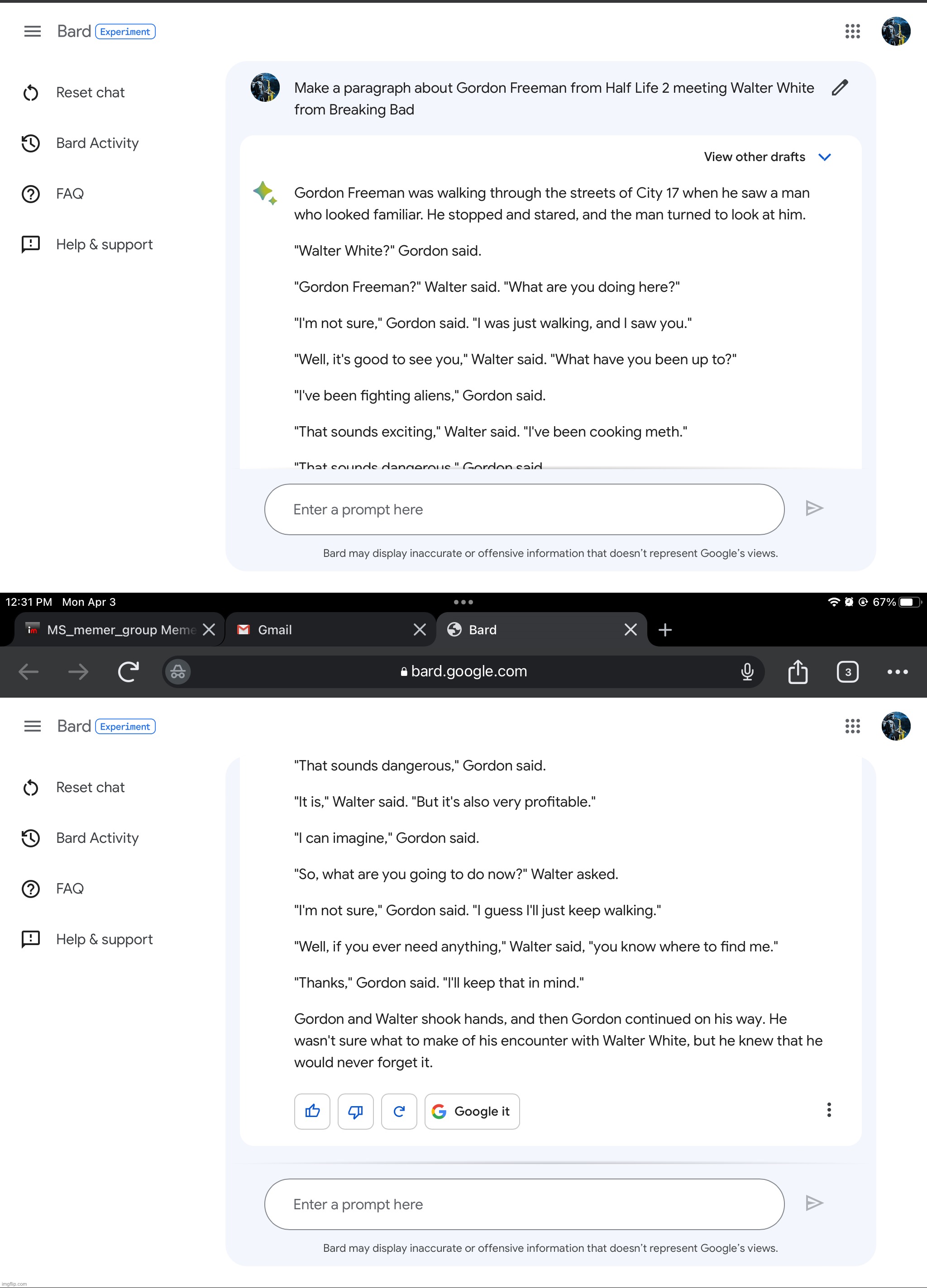 made w/ Imgflip meme maker