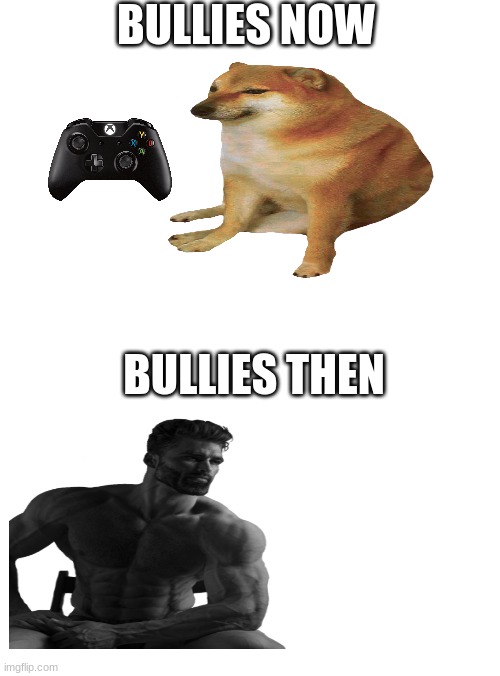GigaChad meme, but it's all bully characters : r/bully