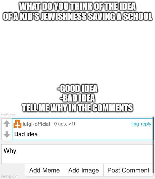 made w/ Imgflip meme maker