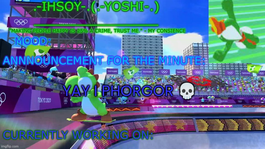 .-ihsoY-. Template | YAY I PHORGOR 💀 | image tagged in -ihsoy- template | made w/ Imgflip meme maker