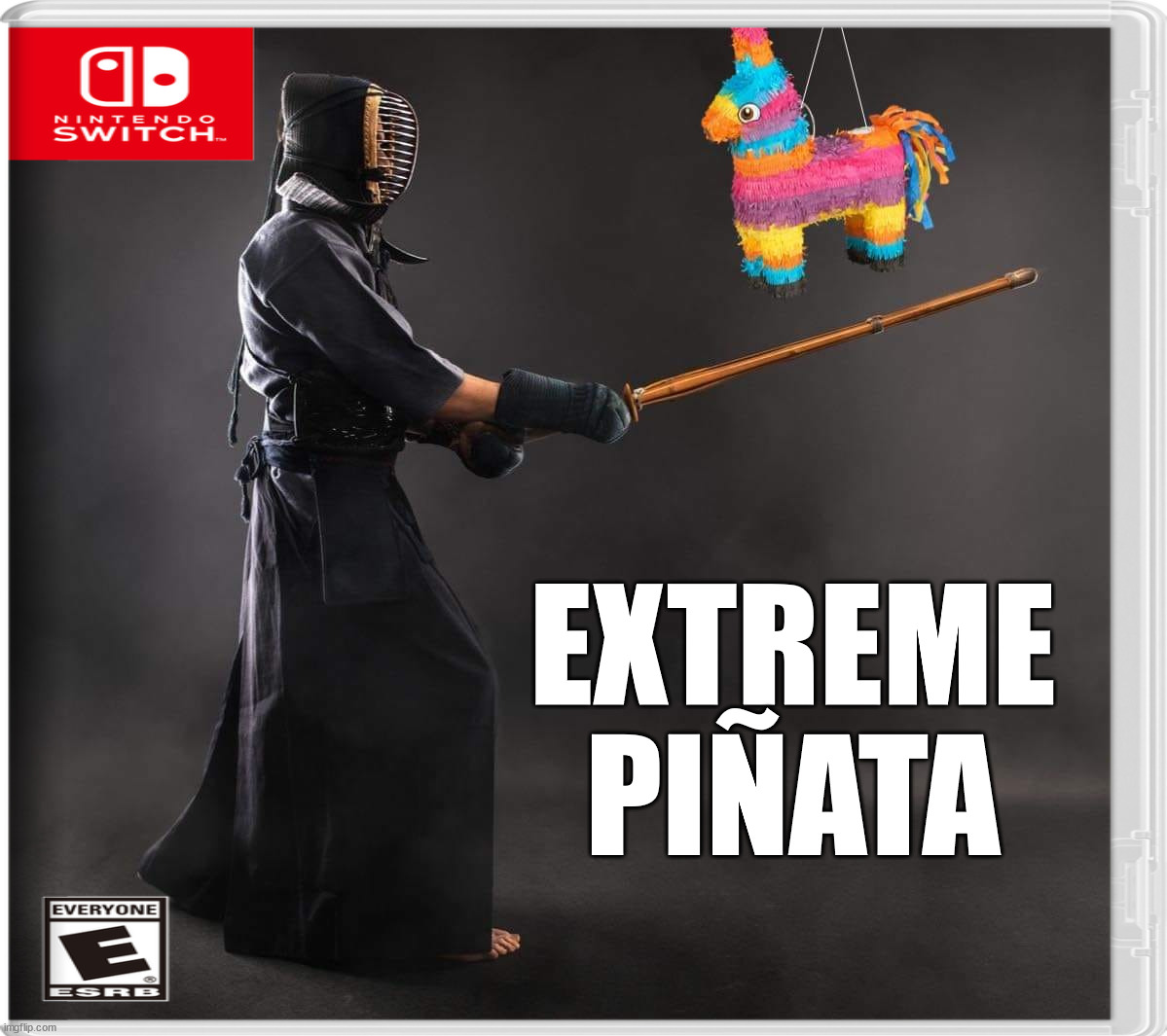 EXTREME PIÑATA | image tagged in nintendo switch | made w/ Imgflip meme maker