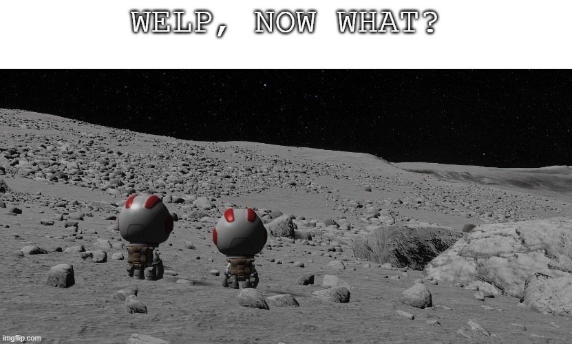 WELP, NOW WHAT? | made w/ Imgflip meme maker