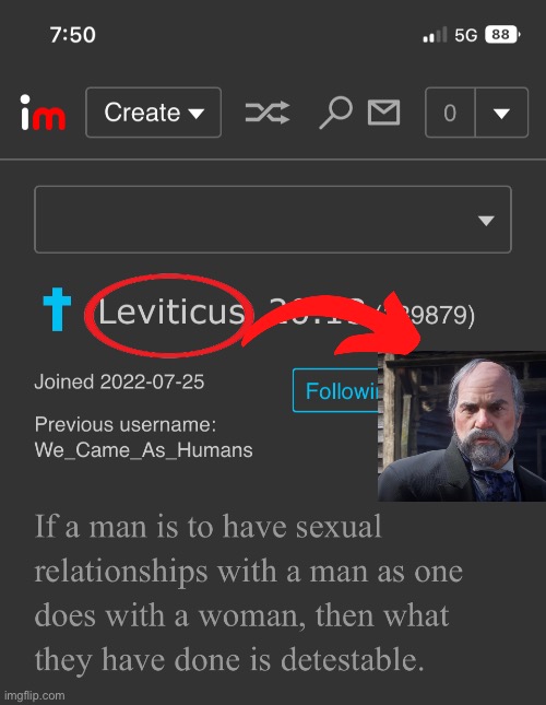 Leviticus Cornwall | made w/ Imgflip meme maker