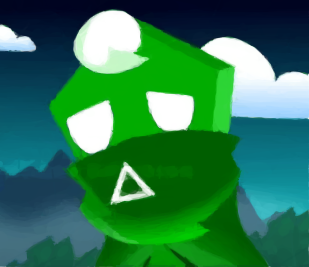 Geometrized Tsavorite Blank Meme Template