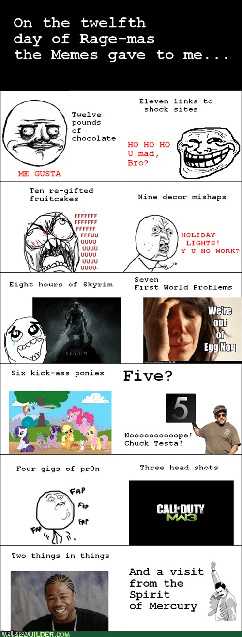 Save this for December! | image tagged in rage comics,christmas | made w/ Imgflip meme maker