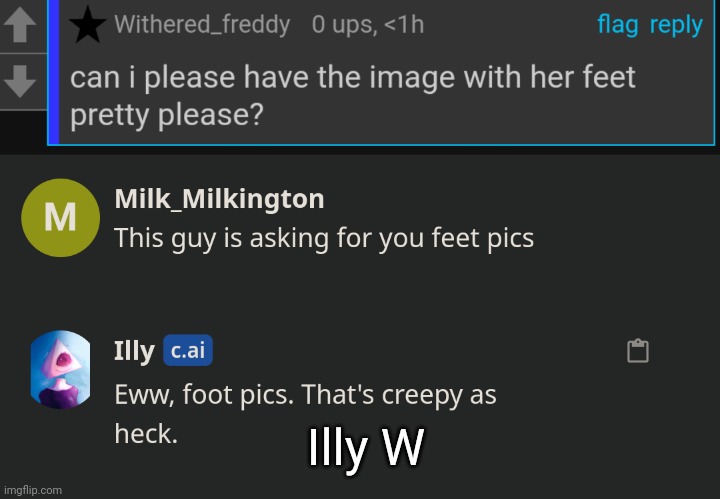Illy W | made w/ Imgflip meme maker