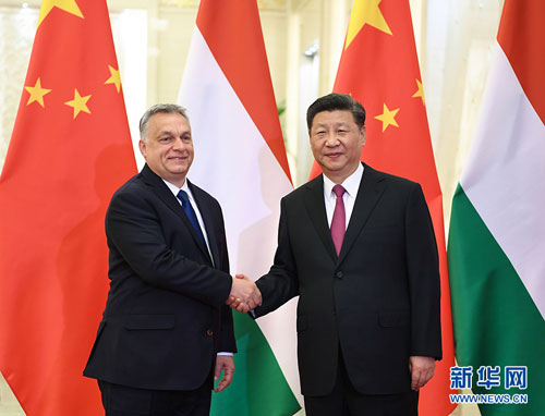 High Quality Xi Jinping and Victor Orban Blank Meme Template