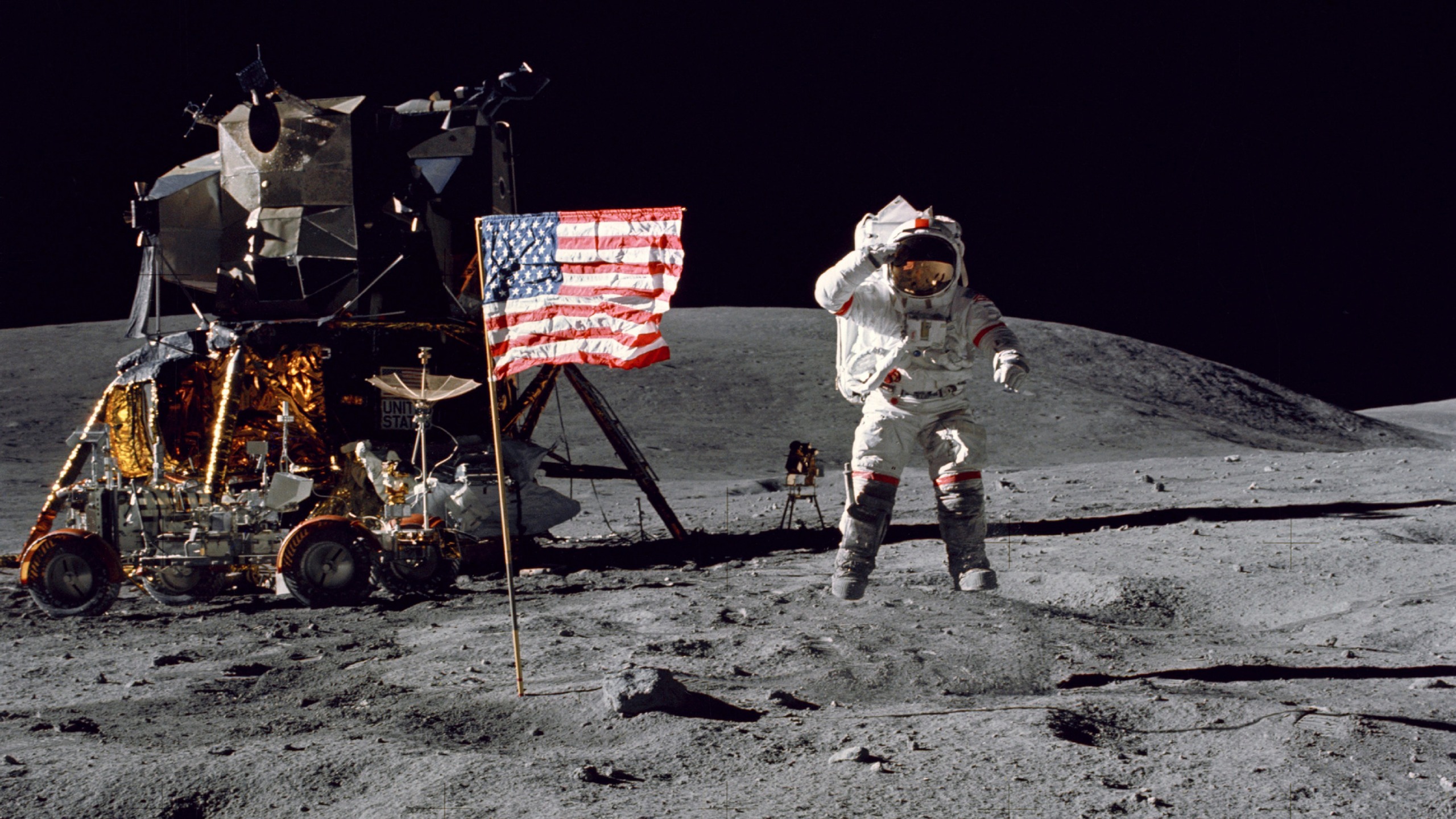 High Quality Apollon 11 Moon Landing, 1969 Blank Meme Template