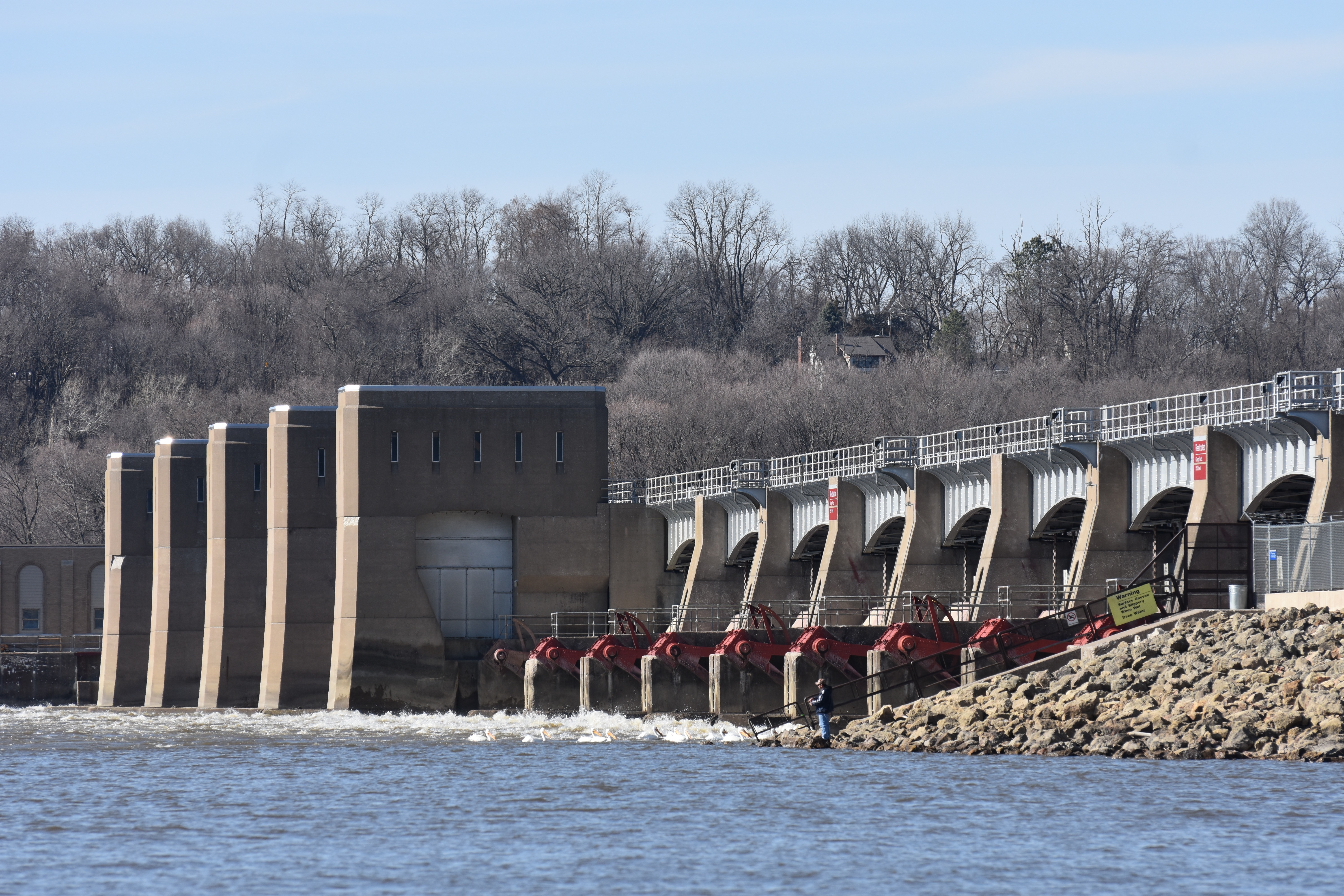Lock and dam #14 on the Mississippi. | made w/ Imgflip meme maker