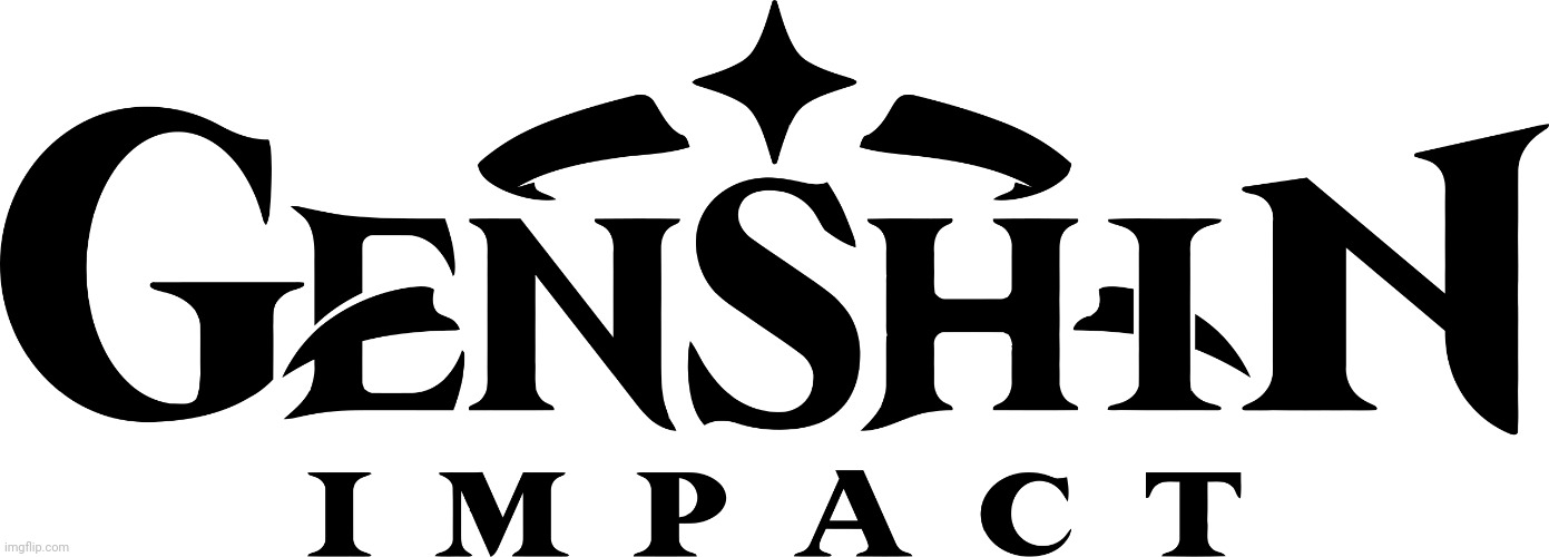 Genshin Impact logo | image tagged in genshin impact logo | made w/ Imgflip meme maker