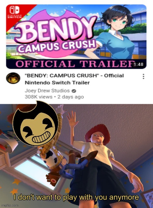 it was an april fools video btw | made w/ Imgflip meme maker