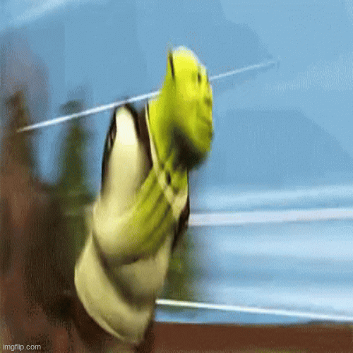 shrek run | image tagged in gifs,funny gifs | made w/ Imgflip images-to-gif maker