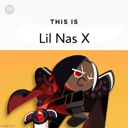lil nas | image tagged in crk,cookie run kingdom,lil nas x | made w/ Imgflip meme maker