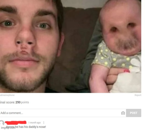 Cursed_nose | image tagged in cursed,comments,funny | made w/ Imgflip meme maker