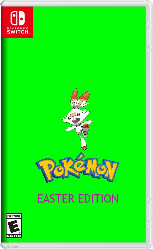 if nintendo made easter related games volume 3 | EASTER EDITION | image tagged in nintendo switch,pokemon,easter,fake | made w/ Imgflip meme maker