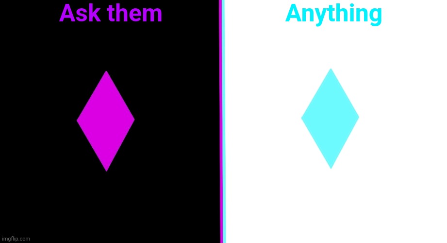 Ask them; Anything | made w/ Imgflip meme maker
