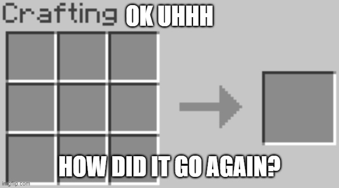 Synthesis | OK UHHH HOW DID IT GO AGAIN? | image tagged in synthesis | made w/ Imgflip meme maker
