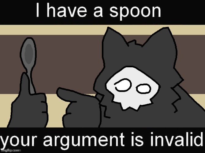 Puro has a spoon | image tagged in puro has a spoon | made w/ Imgflip meme maker