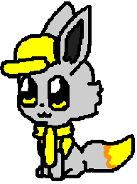 Geevee dressed up as an chick Meme Template