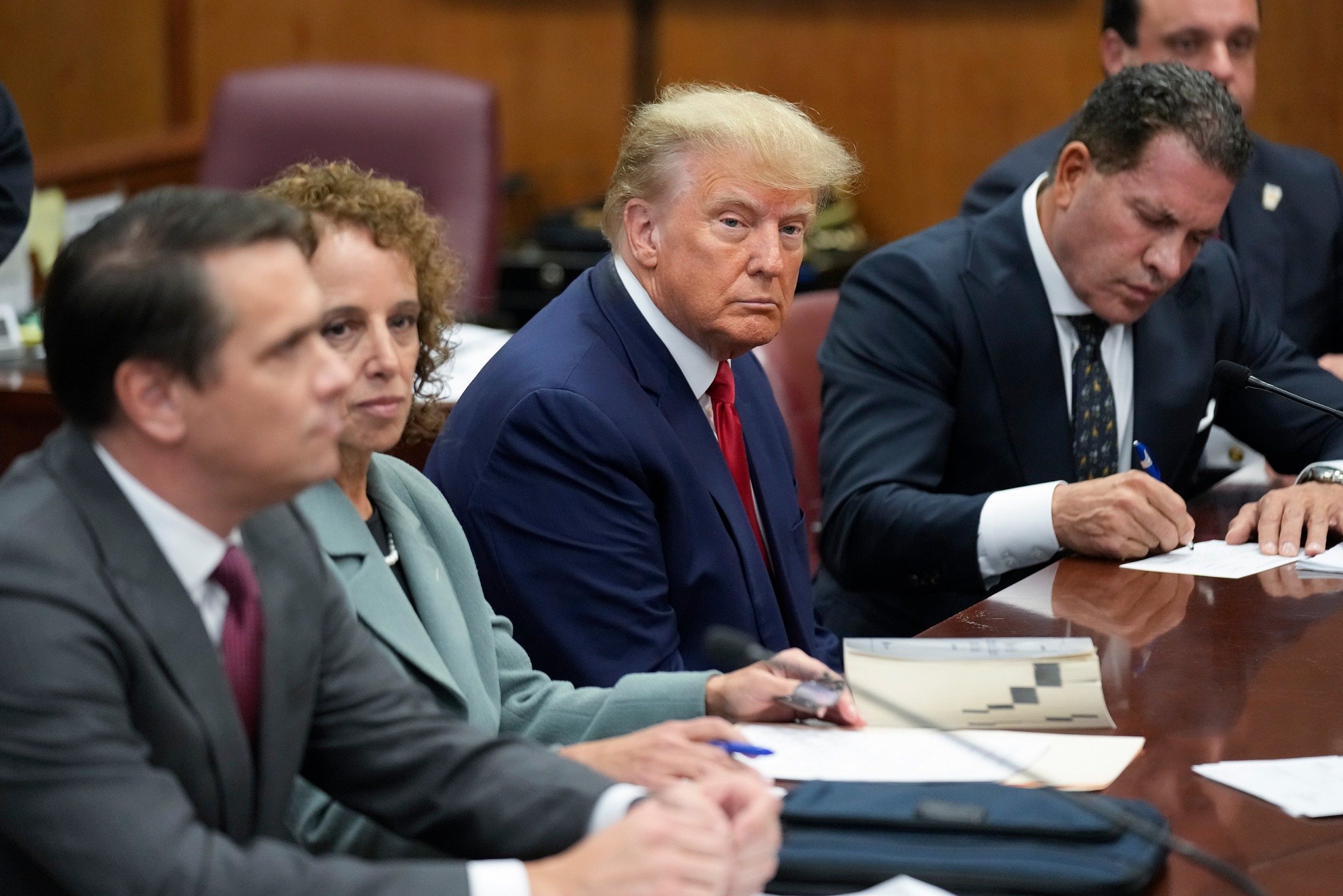 High Quality Trump Courtroom Blank Meme Template