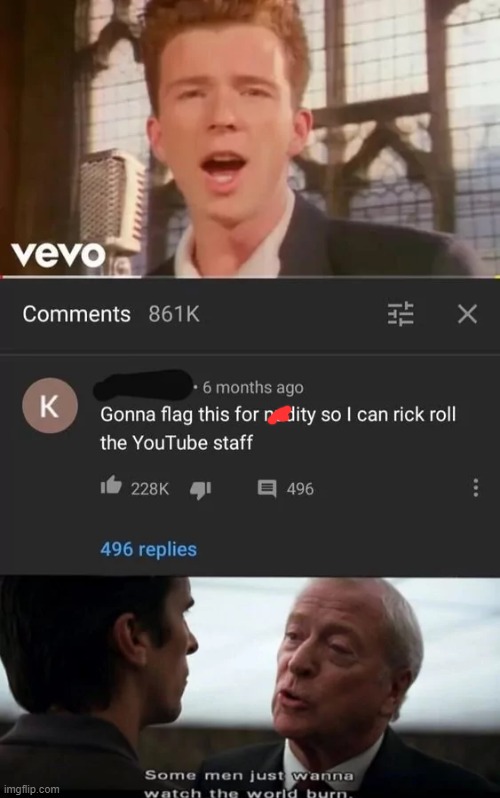 You've been double rick rolled. - Imgflip