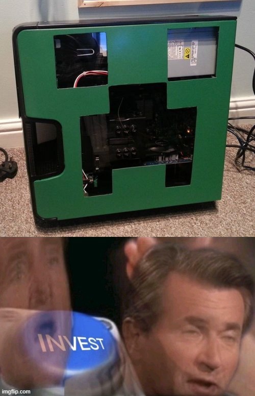 Credits to @JustaCheemsDoge | image tagged in minecraft | made w/ Imgflip meme maker
