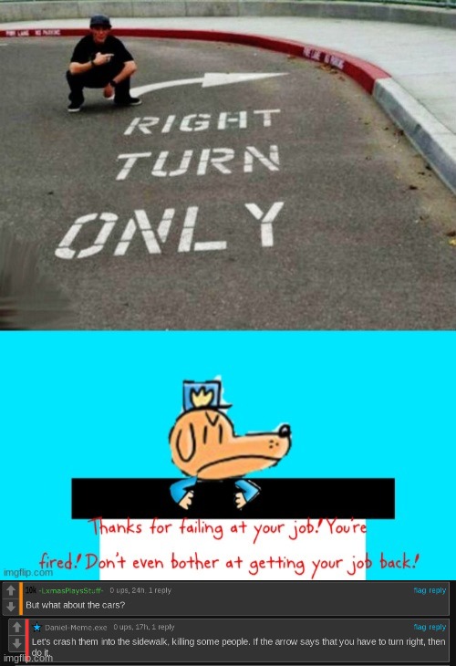 Cursed_crashing into sidewalk | image tagged in memes,funny,cursedcomments | made w/ Imgflip meme maker