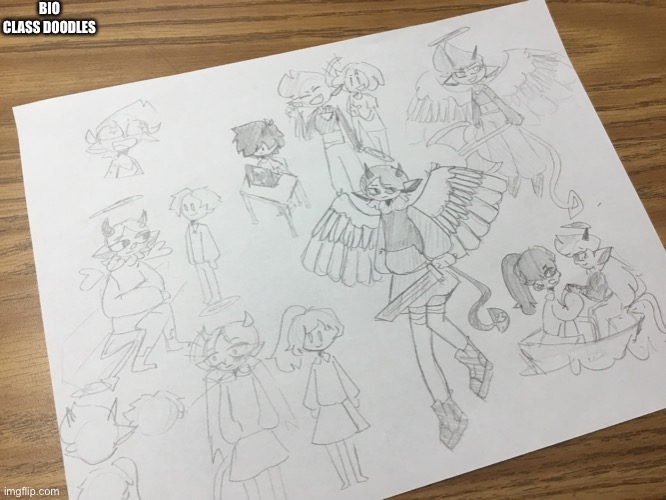 BIO CLASS DOODLES | made w/ Imgflip meme maker