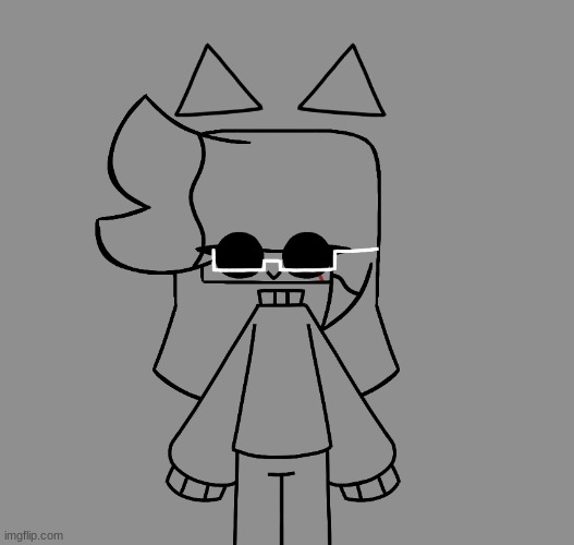 I drew Idk with glasses AND OMG I LOVE IT!!!!!!!! [I don't know why though-] | image tagged in idk,stuff,s o u p,carck | made w/ Imgflip meme maker