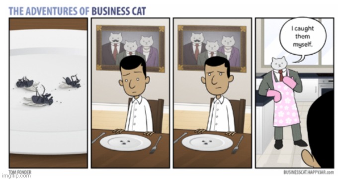 The Adventures of Business Cat #14 | made w/ Imgflip meme maker