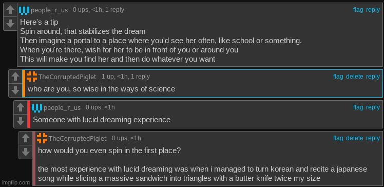 the sandwich was also alive. Granted, ALL the food was alive and huge | made w/ Imgflip meme maker