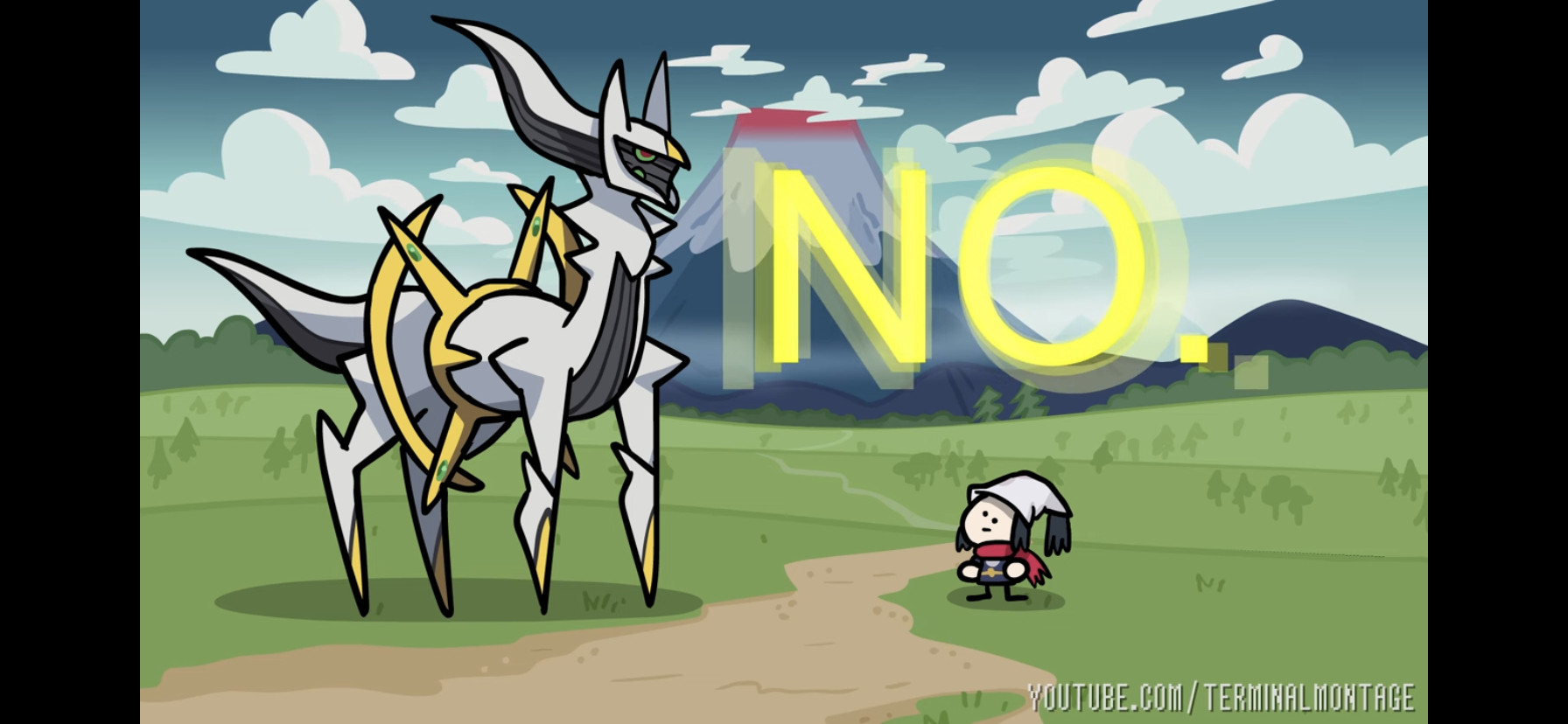 Terminalmontage Arceus no Blank Meme Template