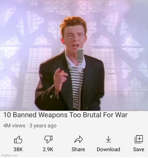 image tagged in banned weapons too brutal for war | made w/ Imgflip meme maker