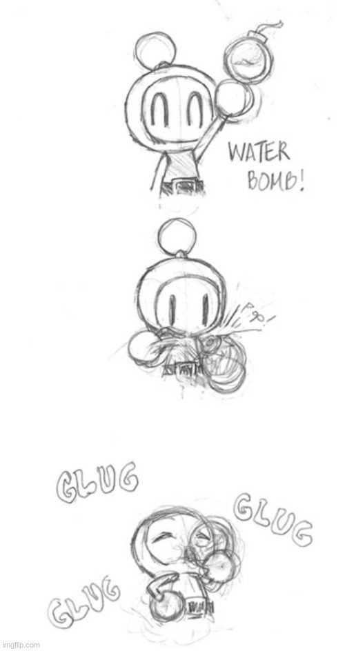 Water Bomb (Idk who made this) | made w/ Imgflip meme maker